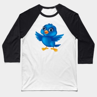 Blue bird 3 Baseball T-Shirt